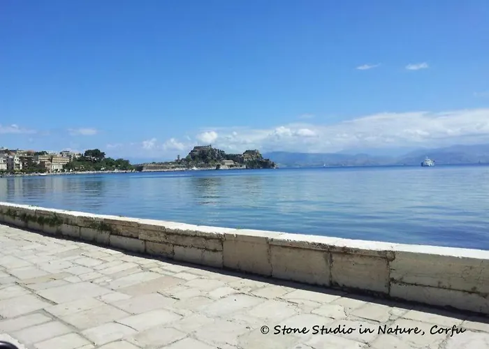 Appartement Stone In Nature With View To Corfu Town!