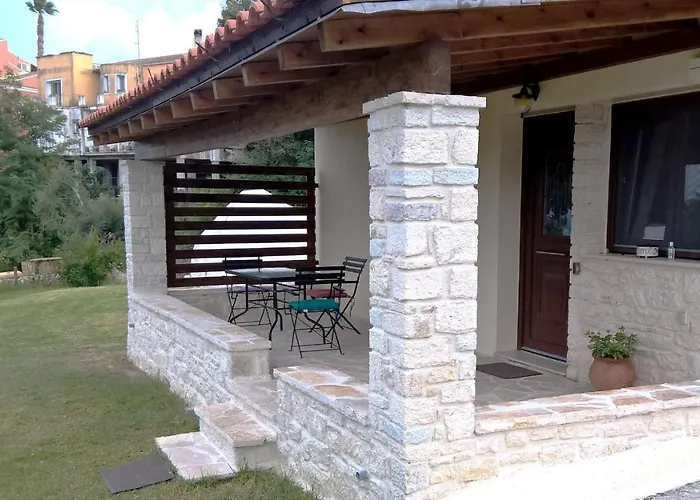 Stone In Nature With View To Corfu Town! Evropouloi