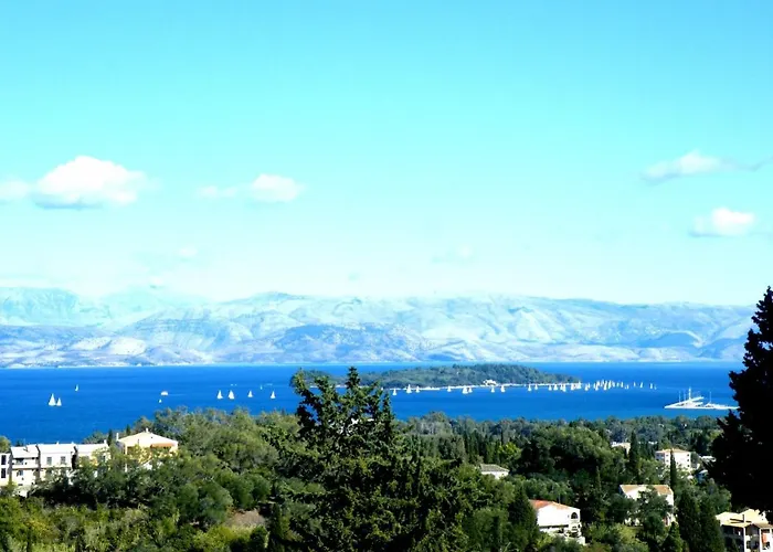 Stone In Nature With View To Corfu Town!