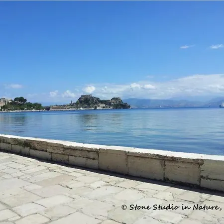 Апартаменты Stone In Nature With View To Corfu Town!