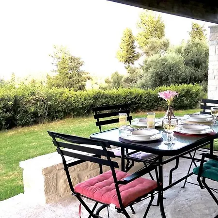 Stone In Nature With View To Corfu Town! Apartment Evropouloi