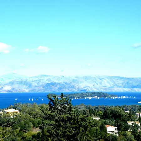 Stone In Nature With View To Corfu Town!