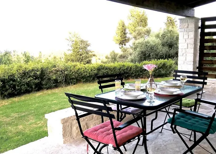 Stone In Nature With View To Corfu Town! شقة Evropouloi